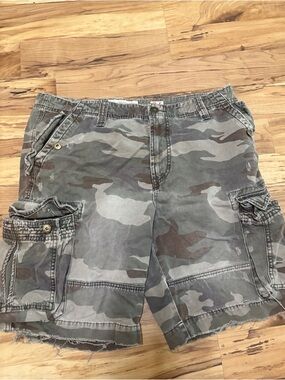 Streetwear Y2k Men’s Camo Shorts 36w